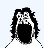 hair moustache mullet open_mouth piercing poopson soyjak stubble variant:rarejak // 600x650 // 13.0KB