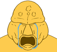 crying crying_emoji emoticon open_mouth seething subvariant:rupturing_trevorcreature variant:disgusting_trevorcreature yellow_skin 😭 // 1201x1100 // 74.8KB