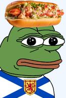 amphibian bald bread canada canadian celery closed_mouth clothes fish flag:nova_scotia food frog green_skin irl lettuce lips lobster lobster_roll looking_at_you mayo mayonnaise nas nas:pepe nova_scotia onion pepe_the_frog providence roll sandwich series:pepe_hat transparent_background tshirt // 1344x1973 // 1.1MB amphibian bald bread canada canadian celery closed_mouth clothes fish flag:nova_scotia food frog green_skin irl lettuce lips lobster lobster_roll looking_at_you mayo mayonnaise nas nas:pepe nova_scotia onion pepe_the_frog providence roll sandwich series:pepe_hat transparent_background tshirt // 1344x1973 // 1.1MB