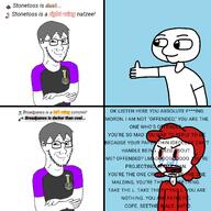 breadpanes dust glasses james leftist new_toss right_wing soyjak_wiki stonetoss stubble that_one_fucking_picture_of_nate_being_a_smug_little_bastard vantablack variant:chudjak variant:soyak // 2000x2000 // 952.2KB