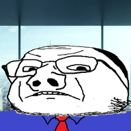 angry business clothes glasses hat irl_background judaism kippah necktie office rich skyscraper soyjak squished stubble successful suit variant:gapejak // 991x491 // 397.3KB