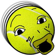 ball lips looking_at_you motion_blur objectsoy open_mouth series:objakt tennis tennis_ball variant:fisheyejak // 1024x1024 // 256.7KB