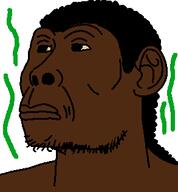 africa afro caveman monkey nigger shitskin stink_lines variant:unknown // 293x316 // 10.2KB
