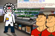 pol_(soyjak.party) angry autism award clitty dutch flag:morocco flag:netherlands full_body glasses greentext irl_background leaking morocco netherlands seething sonnenrad ss_runes subvariant:brazilaryan subvariant:brazilmutt subvariant:chudjak_front supermarket text tiny_penis unbothered variant:chudjak variant:meximutt // 1200x800 // 1.1MB