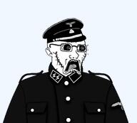 adler black_clothing button chinstrap doctor eagle glasses nazi_germany nazi_swastika nazism peaked_cap schutzstaffel shoulders ss_runes stubble subvariant:doctos totenkopf uniform variant:soyak waffenss world_war_2 // 1228x1107 // 205.0KB