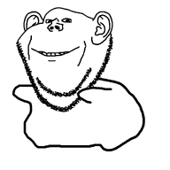 1soyjaks animated bald beard dance dancing_swede ear full_body grin no_glasses remastered series:remastered_soyjaks smile stubble teeth transparent_background variant:impish_soyak_ears // 1000x1000 // 169.5KB