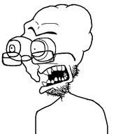 glasses open_mouth soyjak stubble variant:unknown // 510x555 // 14.4KB