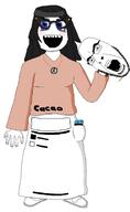 2soyjaks clothes female full_body glasses hair holding_object mask variant:cobson variant:soytan // 1080x1754 // 424.2KB