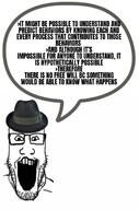 atheism clothes fedora glasses happy hat open_mouth soyjak speech_bubble stubble text variant:markiplier_soyjak // 826x1252 // 258.3KB