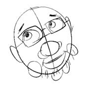 ear glasses happy open_mouth soyjak stubble variant:unknown // 349x326 // 8.3KB