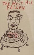 drawing glasses spaceship swastika traditional_media ufo variant:chudjak // 974x1564 // 301.5KB
