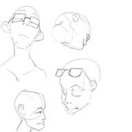 art exaggerated meta:tagme model_sheet soyjak variant:modjak // 2000x2000 // 563.7KB