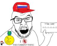 2016 angry badge cap clothes current_thing donald_trump flag:united_states glasses hat i_hate maga maga_hat newfag open_mouth reddit russia russo_ukrainian_war soyjak stubble timeline tshirt variant:feraljak // 1860x1500 // 133.3KB
