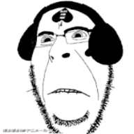 animated bbc biting_lip frown glasses headphones queen_of_spades spade stubble subvariant:hornyson subvariant:spadeson tattoo variant:cobson // 200x200 // 878.7KB