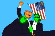 assassination coca_cola disney donald_trump flag:progress_pride_flag flag:united_states mcdonalds pepsi queen_of_spades star_of_david subvariant:impish_amerimutt trend:glowie trump_assassination_attempt variant:gapejak variant:impish_soyak_ears variant:nojak walmart // 2048x1365 // 900.8KB