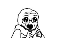 arm clothes glasses hand open_mouth soyjak stubble variant:unknown // 303x201 // 6.1KB
