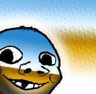 baby background deformed glowing gradient hair smile soyjak subvariant:nathaniel subvariant:wholesome_soyjak variant:gapejak // 530x520 // 1.1MB