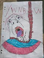 ack drawing hanging transgender_flag troon troonella variant:bernd // 3072x4080 // 5.4MB