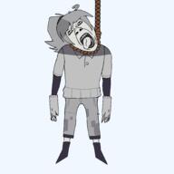 ack boot clothes dead eyes_popping fpe fundamental_paper_education hair hanging lana_fpe miserable open_mouth polo_shirt puppet rope stitches tongue tongue_out variant:bernd variant:gapejak // 2048x2048 // 63.5KB