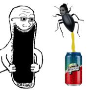 arm beetle can glasses hand hwang_yeji kpop open_mouth piss soyjak sproke stubble subvariant:sprokejak variant:soyak // 1242x1252 // 540.8KB