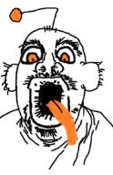 crazed distorted hair open_mouth reddit redditard snoo stubble tongue tongue_out variant:tardson // 562x873 // 70.1KB