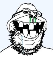 bald cross_eyed drool glasses mucus open_mouth retard series:retarded_jaks subvariant:retarded_gapejak template transparent_background variant:gapejak // 668x735 // 18.2KB