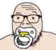 baby caca glasses happy low_quality open_mouth soyboy stubble variant:joejak wrinkles // 100x90 // 1.4KB