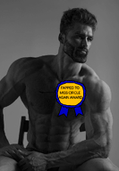 award chair gigachad grey_background muscular_male nas:gigachad op_is_an_aryan_beast_for_not_taging_his_own_posts // 680x985 // 442.1KB
