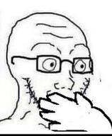 glasses hand soyjak stubble variant:soyak // 479x581 // 110.9KB