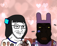 chocolate circus_2_(namefag) glasses heart holding_object jax_pedo stubble superterrydavisfan48_(namefag) valentine variant:chudplier variant:soyak // 5520x4390 // 1.8MB