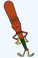 arm baseball_bat batman_(looney_tunes) brown_skin full_body leg looney_tunes neutral objectsoy soyjak subvariant:neutralplier variant:markiplier_soyjak villain // 606x914 // 15.2KB