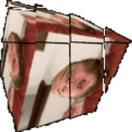 2019 3dgifmaker animated beard closed_mouth clothes distorted ext=gif fat fat_duel glasses irl open_mouth red_tshirt schizo soyboy subvariant:fatjak_irl tshirt variant:fatjak // 250x250 // 214.5KB