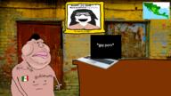 animated anti_soytan closed_eyes cumming desk ext=gif fapping fat flag:mexico full_body hut jerking_off laptop map mexico mexicoon mexicuck mexifaggot mexifail mexifart mexikike meximutt mexinigger mexipedo mexishit mexisissy mexitranny obese open_mouth picture_frame poster shitskin slum star_of_david tattoo variant:meximutt variant:soytan // 1920x1080 // 1.4MB