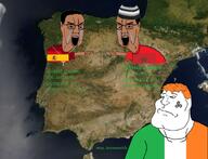 christcuck christianity closed_mouth clothes crying flag flag:ireland flag:morocco flag:spain glasses hat iberia iberian_penisula islam mexiaryan moor morocco mudslime necklace open_mouth paganism pointing politics portugal religion spain subvariant:mexiaryan variant:chudjak variant:meximutt // 1230x939 // 1.6MB