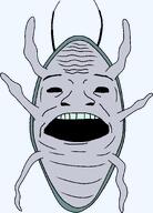 antenna beetle black_eyes blue_skin bug cheetle full_body insects leg multiple_arms open_mouth transparent_background variant:coinjak // 1189x1649 // 45.2KB