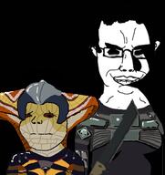 alien armor biting_lip furry glasses hair meta:coal meta:tagme ominous reptile scalie scared subvariant:shoyta sword variant:chudjak variant:gapejak viper_(x-com) x-com // 472x501 // 67.4KB