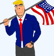 FUCK_KAMALA_HARRIS HAIL_TRVMP KILL_LIBTARDS_BEHEAD_LIBTARDS LONG_LIVE_KING_TRUMP TRUMP_2024 TRUMP_IS_YOUR_PRESIDENT TRUMP_WON donald_trump flag muscles united_states usa_flag variant:cobson // 1834x1910 // 343.8KB