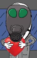 gas_mask heart holding_heart jumpsuit space space_station_13 staff_assistant variant:gapejak window // 646x1017 // 88.7KB