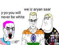 brahmin india leftist right_wing subvariant:mexiaryan subvariant:muscular_chud tradcath tranny trend:aryan troon twittARYAN twitter variant:chudjak variant:meximutt variant:smugjak // 2768x2115 // 1.5MB