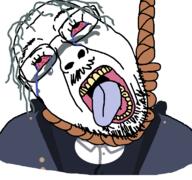 anhero bloodshot_eyes celtor clothes deepwoken duke_erisia glasses hair open_mouth roblox soyjak stubble tongue variant:bernd video_game // 768x719 // 84.4KB