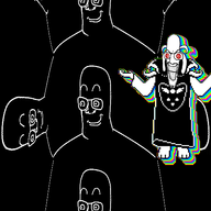 3dgifmaker after_image animated asriel_dreemurr body boss boss_battle boss_fight ear ext=gif faggot final_boss floating flying full_body glasses glowing hallway head horn insane israel monster moving moving_head postie rainbow red_eyes shaking_head shrug smile stubble undertale variant:headjak // 500x500 // 5.0MB