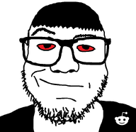 clothes evil glasses hair red_eyes reddit smug snoo variant:redditjak // 725x701 // 20.6KB