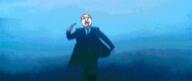 animated bloodshot_eyes crying firearm glasses gun hair holding_gun holding_object holding_pistol irl mustache open_mouth peaky_blinders purple_hair soyjak stubble suicide thomas_shelby tongue tranny variant:bernd weapon yellow_teeth // 540x227 // 956.4KB