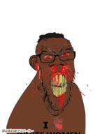 afro black_skin blood i_heart nosebleed poyopoyo seethe subvariant:feralnigger subvariant:feralrage tonton variant:feraljak white woman // 325x400 // 439.8KB