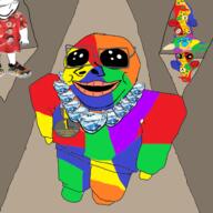 album_cover arm baby clothes colorful deformed ear frog full_body glasses hand kanye_west leg lil_pump multiple_soyjaks mushroom music necklace nikocado_avocado oh_my_god_she_is_so_attractive pepe rap shoe smile soyjak stubble subvariant:jacobson subvariant:nathaniel variant:a24_slowburn_soyjak variant:gapejak variant:impish_soyak_ears // 1400x1400 // 737.9KB