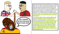 ace_of_spades black_skin blue_eyes brown_eyes crying cuck cuckistador england flag:morocco flag:spain flag:united_kingdom glasses handshake hanging history moor morocco mouth_open olive_skin side_profile spain spaincucks speech_bubble tear united_kingdom variant:bernd variant:chudjak white_skin // 2912x1677 // 1.3MB