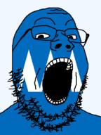 flag flag:yamagata glasses hair japan open_mouth soyjak stubble teeth todofuken transparent_background variant:gapejak yamagata // 600x800 // 37.3KB