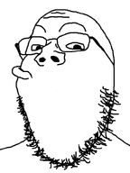 closed_mouth glasses it_his_lip_btw lips soyjak stubble suspicious thinking transparent_background variant:gapejak // 600x800 // 15.7KB