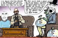 2soyjaks andrew_tate bag comic fancy fat glasses money mrasheed mustache orange rich stubble text variant:chudjak variant:cobson wordswordswords // 4096x2650 // 2.6MB