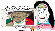 0xdeed angry arm aryan atheism award blond blue_eyes bottle christianity closed_mouth coca_cola countrywar drinking ear fat glasses holding_phone hyperborea irl_background long_hair makeup most_obsessed_faggot_award most_retarded_nigger_award reddit satoko_houjou(namefag) smug straw stubble text tranny transgender_flag variant:alicia variant:chudjak variant:meximutt variant:snoojak // 2218x1237 // 1.2MB